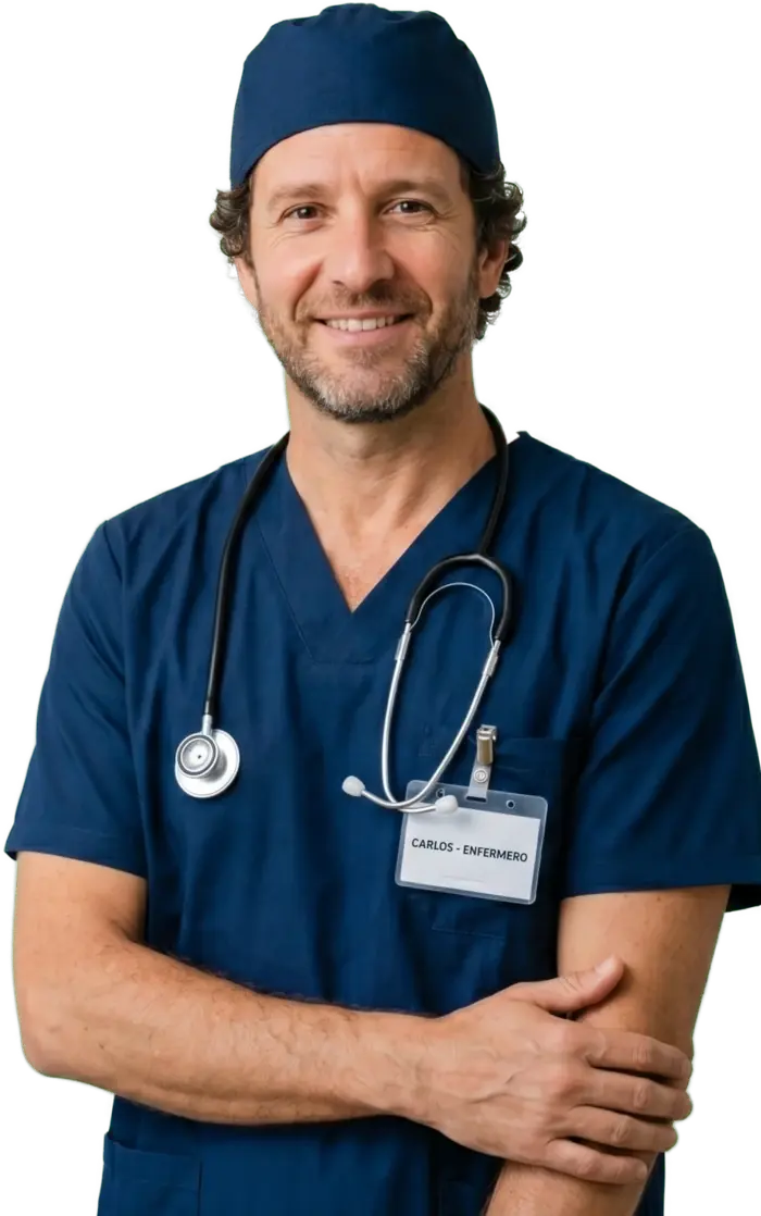 Profesional sanitario en un entorno cl�ínico
